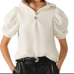 Ba&Sh Dylia short sleeve sweat shirt